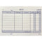 Credit / Debit Balance Sheet Pad 14x20 cm - 50 Sheets