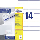 Zweckform Universal Labels Printable A4 Sheets - Pack of 100 sheets