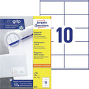 Zweckform Universal Labels Printable A4 Sheets - Pack of 100 sheets