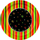 ادوات مائدة ملونة و مطبوعة