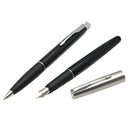 Parker Frontier Translucent Black CT Fountain & Ballpoint Pen Set