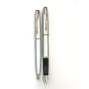 Parker Latitude Icy Silver CT Fountain & Ballpoint Pen Set