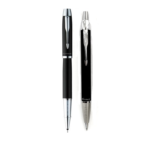 Parker IM Black CT Roller Ball & Ballpoint Pen Set