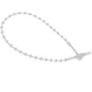 Beaded Security Zip Tie 8" - Pack of 50