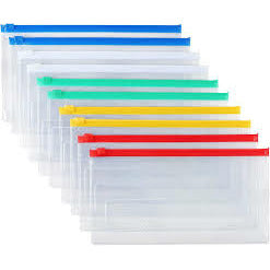 Usign Transparent Zip Bag - A6