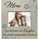 Malden Mom XL Square Blue-Grey 4x6" Photo Frame