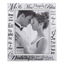 Malden Mr. & Mrs. Glass & Silver 8x10" Photo Frame