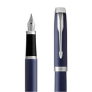 Parker IM Matt Blue CT Fountain & Ballpoint Pen Set
