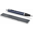 Parker IM Matt Blue CT Fountain & Ballpoint Pen Set