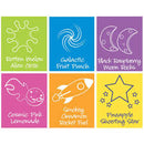 Mr. Sketch Intergalactic 6 Scented Neon Markers - Chisel Tip