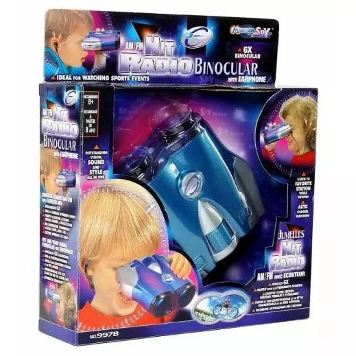 EastcoLight AM/FM Hit Radio Binocular with Earphones