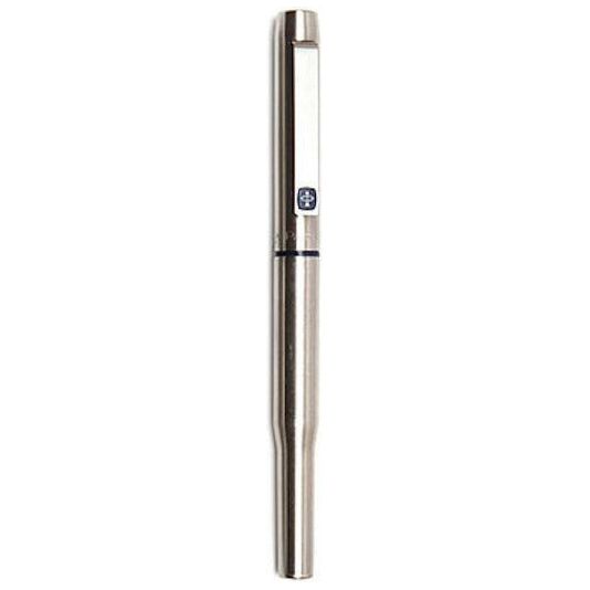 PARKER 25 Flighter CT Stainless Steel Fountain Pen + Convertor