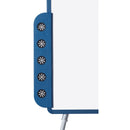 لوح أبيض + فليب شارت على أرجل متحرك ٧٠×١٠٠سم