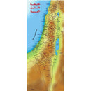 Detailed historical Map of Palestine, 90 x 70 cm, showcasing cities and villages prior to occupation, available at Istiklal Library.