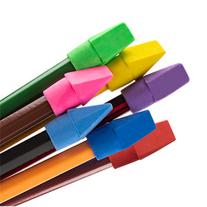 UPD Pencil Topper Erasers - Pack of 50