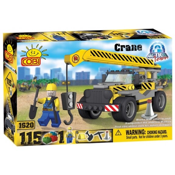 Cobi Lego Blocks Action Crane Action Town - 115 pcs