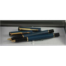 Parker Rialto 88 GT Navy Blue Gold Plated Fountain & Ballpoint Pen set - Parker Collector's