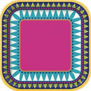 ادوات مائدة ملونة و مطبوعة