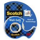 3M Scotch® Wall Safe Tape 19mmx16.5m with Post-it Technology - Dispenser