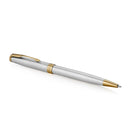 Parker Sonnet Steel GT Ballpoint Pen & 0.5mm Mechanical Pencil Set