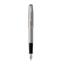 Parker Sonnet Stainless Steel CT Fountain & Ballpoint Pen Set