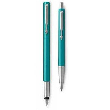 Parker Vector Turquoise CT Fountain & Ballpoint Pen Set