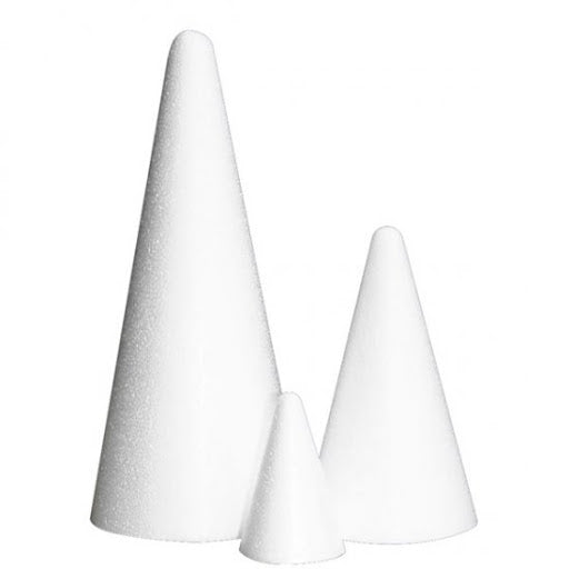 Mobius Polystyrene Cone Foam Shape