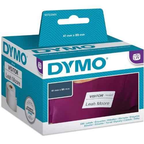 Dymo LW Name Badge Labels 89x41 mm - 1 Roll of 300