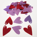 Unique Party Foil Confetti Jumbo Hearts - 14g