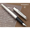 طقم أقلام واترمان هيمسفير ستينلس ستيل ريشة + جاف