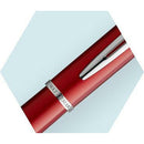 طقم أقلام واترمان الّوور أحمر كروم ريشة + جاف