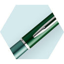 طقم أقلام واترمان هيمسفير مجموعة الريفيرا الفرنسية أخضر كروم رولر + جاف