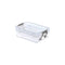 NEW Whitefurze 0.1L Allstore Transparent Storage Box with Lid 10 x 6.5 x 2.5 cm