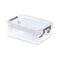 NEW Whitefurze 0.3L Allstore Transparent Storage Box with Lid 13 x 9 x 5 cm