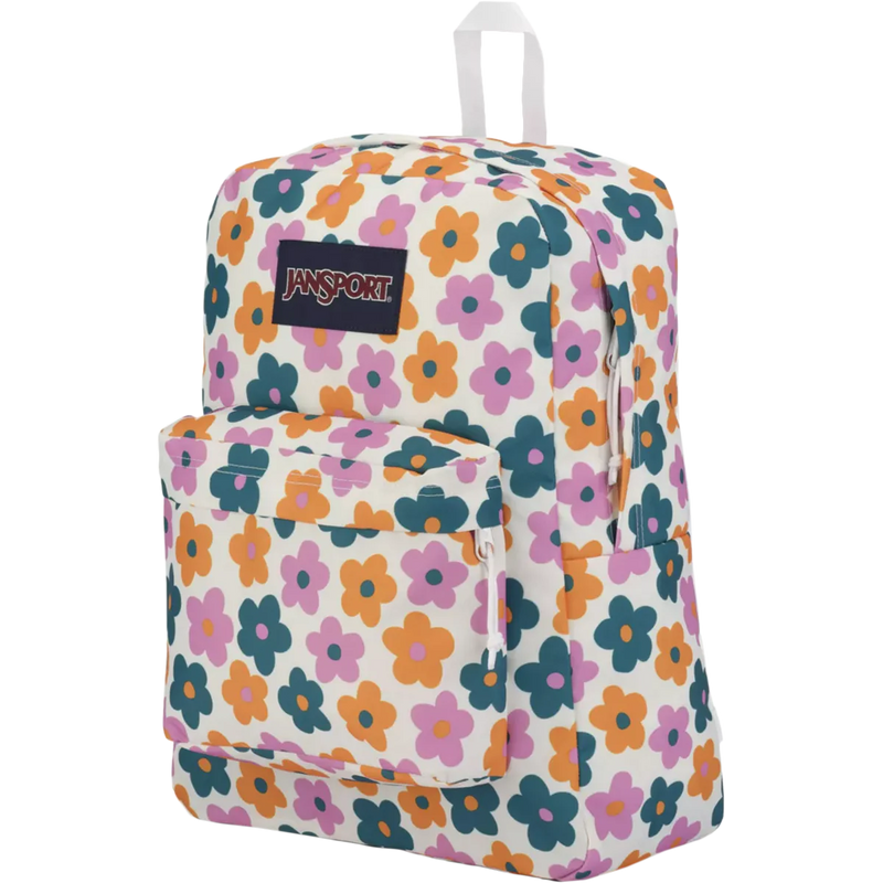 JanSport Backpack Superbreak Funky Floret 26L