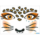 NEW Herma FACE ART Sticker Leopard - Pack of 1