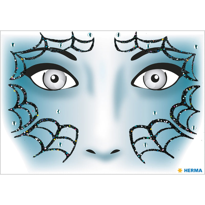 NEW Herma FACE ART Sticker Spider - Pack of 1