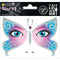 NEW Herma FACE ART Sticker Butterfly - Pack of 1