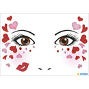 NEW Herma FACE ART Sticker Love - Pack of 1