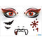 NEW Herma FACE ART Sticker  Vampire - Pack of 1