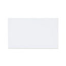 ILC Plain unruled Index Cards 3"x5" White - Pack of 50