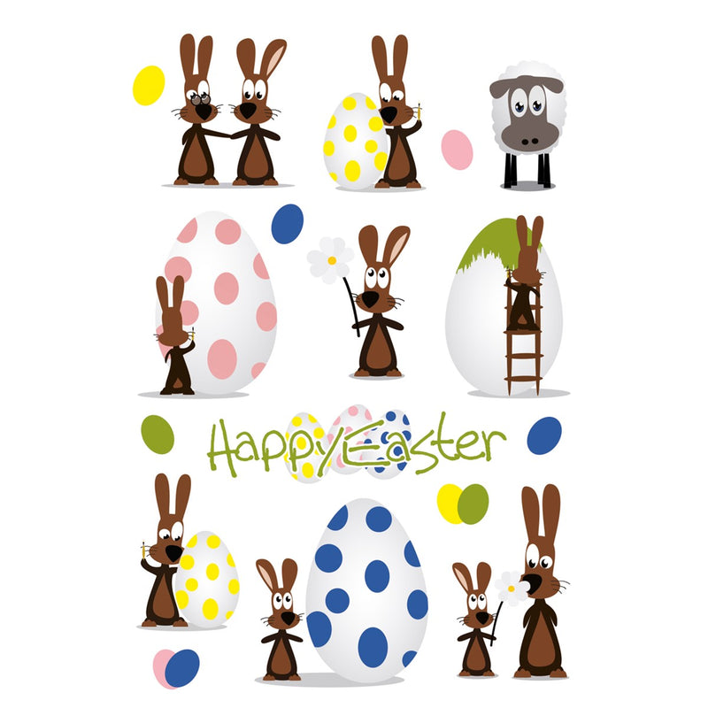 NEW Herma Stickers Easter Bunny Party - Pack of 3 Sheets