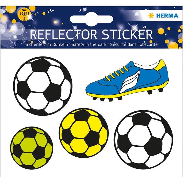 NEW Herma Reflector Sticker Safety in the Dark Sports - Pack of 1