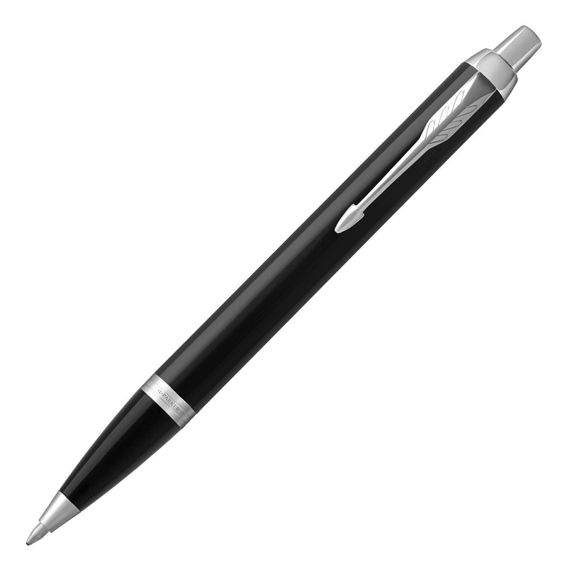 NEW Parker IM DUO Lacquered Black CT Fountain Pen + Ballpoint Pen in a Gift Box