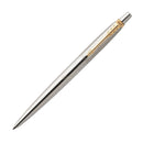 Parker Jotter Stainless Steel with Golden Trim Ballpoint Pen