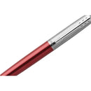 قلم حبر جاف باركر جوتر بريميوم  جسم معدني ستيل ملون ملقط كروم