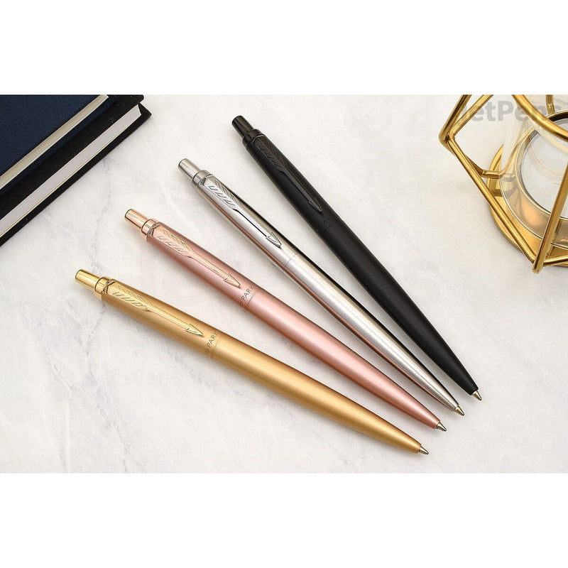 NEW Parker Jotter XL Monochrome Stainless Steel Ballpoint Pen - Special Edition