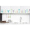 Smartdeco Removable & Repositionable Decorative Large Wall DeCal Stickers - Animated Kitchen Tools