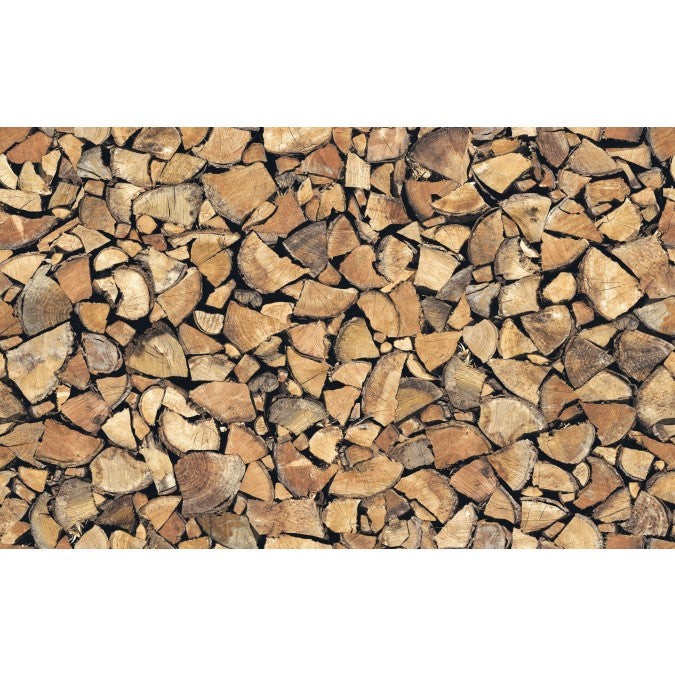 NEW D-C- Fix Design Foil Self Adhesive Sticky Back Plastic Vinyl Film Firewood Motif 45cm x 15 Meter
