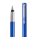 Parker Standard Vector Chrome Trim Fountain Pen - Blue